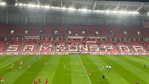 Samsunspor–Kayserispor Maçı Öncesi Tribünler Boş Kaldı