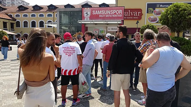 Samsunspor kombine satışı ortaçağa döndü! POS cihazı yok futbol aşkı çok