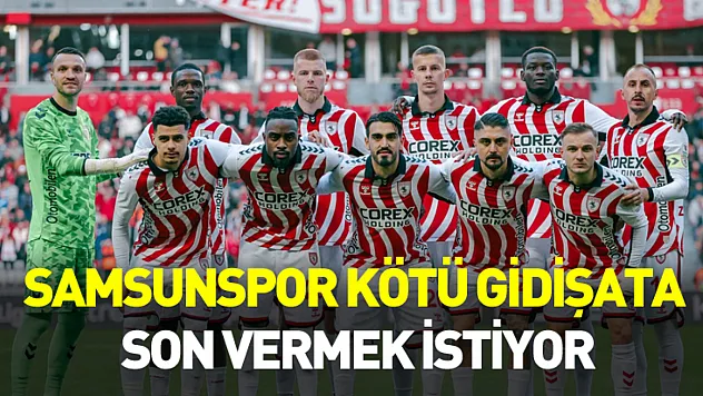 Samsunspor, Kötü Gidişata Son Vermek İstiyor
