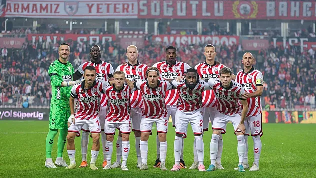 Samsunspor milli araya 4 gün izinle girdi