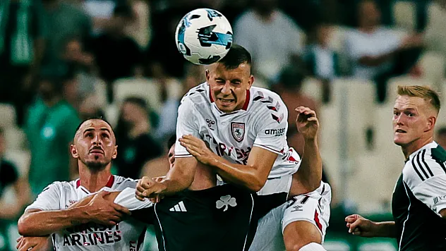 Samsunspor, Panathinaikos'a 2-1 yenildi