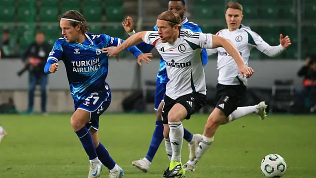 Samsunspor Polonya'da tarih yazdı