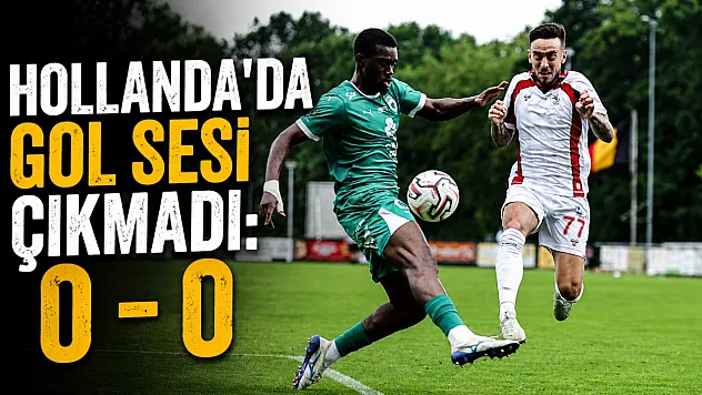 Samsunspor, RAAL La Louviere ile golsüz berabere kaldı