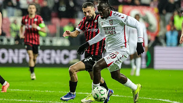 Samsunspor, Şkendiya karşısında farkı üçe çıkardı