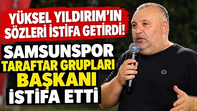 Samsunspor sürpriz  ayrılık: Tonguç Ali Anıl istifa etti