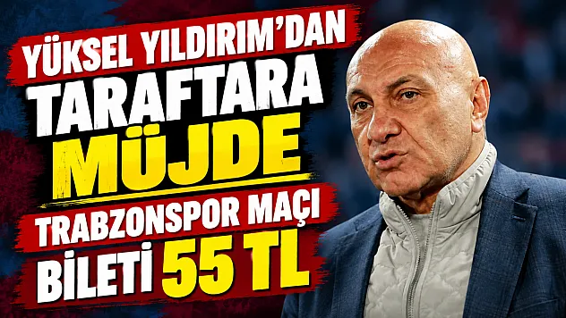 Samsunspor taraftarına Yüksel Yıldırım jesti kadın, çocuk ve öğrencilere 55 TL'ye bilet