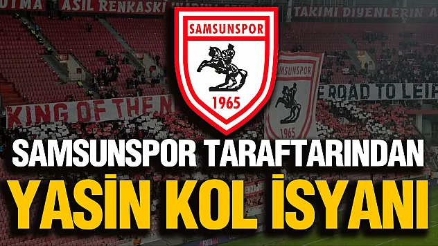 Samsunspor taraftarından kritik maç öncesi hakem isyanı