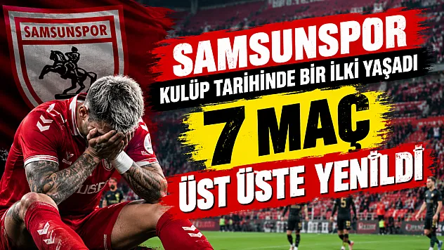 Samsunspor tarihinde bir ilk