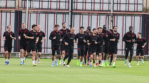 Samsunspor, Trabzonspor maçının hazırlıklarını sürdürdü