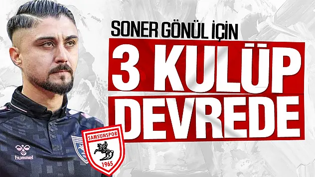 Samsunspor'un eski oyuncusu için 3 kulüp devrede