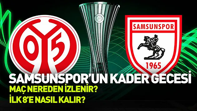 Samsunspor'un kader gecesi