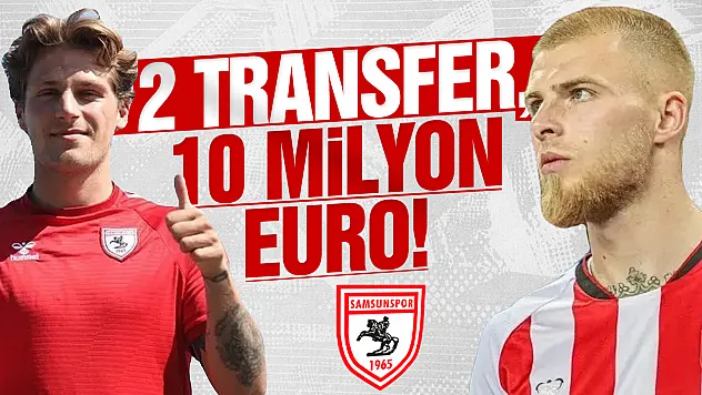 Samsunspor'un yüzü transferde gülüyor…