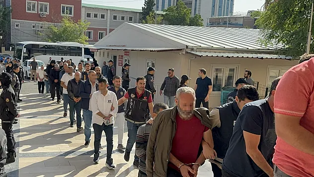 Şanlıurfa'da dev bahis operasyonu: 22 şüpheli adliyede