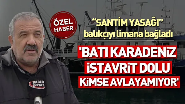 'Santim yasağı' balıkçıyı limana bağladı: 'Batı karadeniz istavrit dolu kimse avlayamıyor'