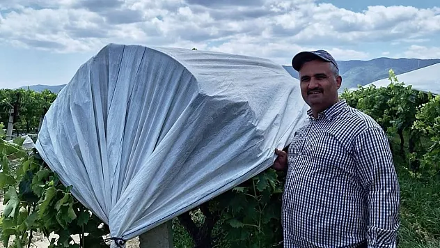 Sarıgöl Ovası beyaza büründü