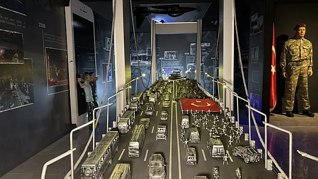 Şehit Erol Olçok 15 Temmuz Destanlar Sergievi'ne yoğun ilgi