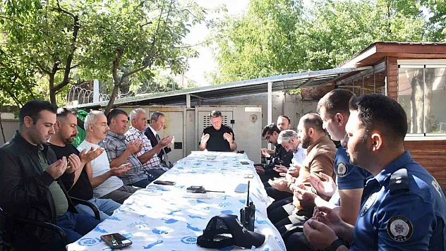 Şehit polis dualar ile yad edildi
