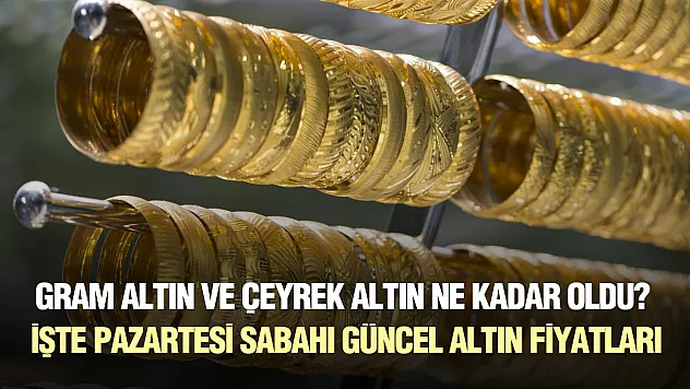 Serbest piyasada altın fiyatları güne nasıl başladı?