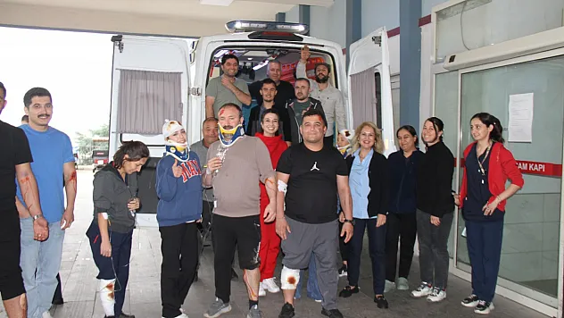 Serik'te Acil Serviste Nefes Kesen Tatbikat