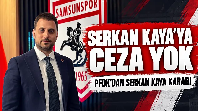 Serkan Kaya'ya bahis soruşturmasında ceza verilmedi