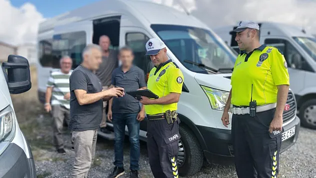 Servis araçlarına sıkı denetim