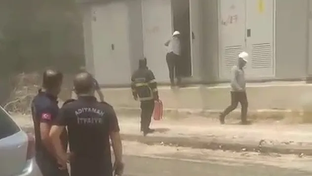 Sıcak havalar yangına neden oldu