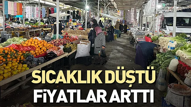 Sıcaklık Düştü, Fiyatlar Arttı