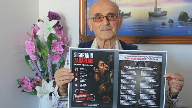 'Sigarayı Boykot Destanı' ile tiryakilere çağrı
