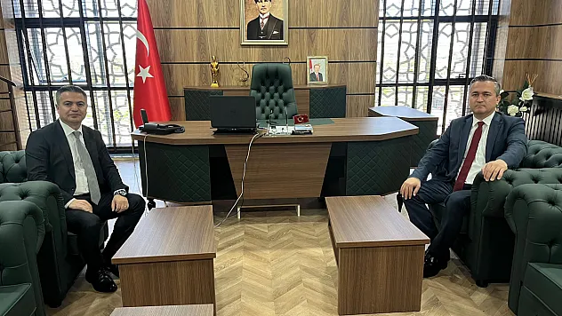 Sinop'a atanan Başsavcı Aksoy'dan Kaymakam Altınpınar'a veda ziyareti