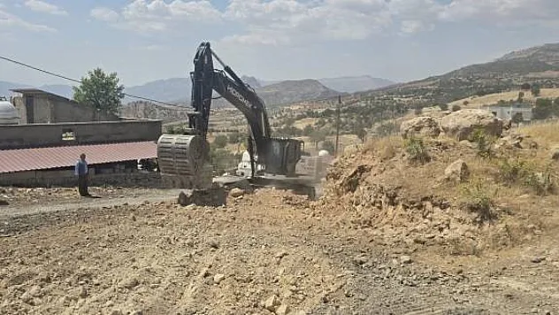Şırnak'ta imara açılan alanlarda altyapı çalışmaları başladı