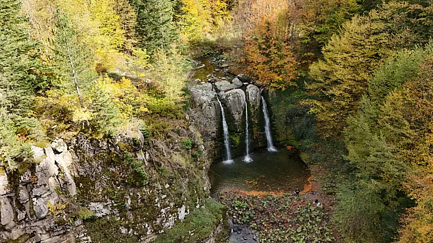 Sosyal medyanın yeni gözdesi: Üç Parmak Şelalesi