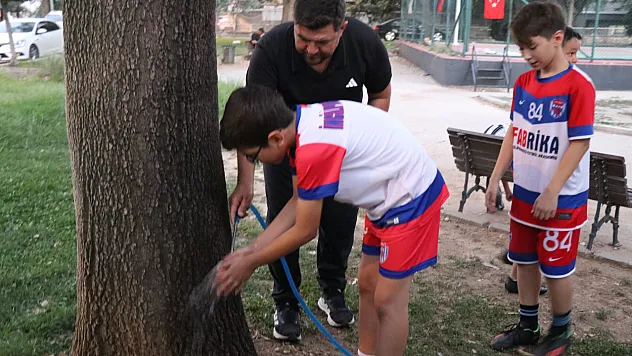 Spor eğitimi alan çocuklar önce susuz sonra yuvasız kaldı
