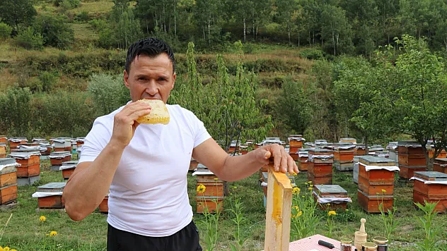 Sporculuğu ile arıcılığı aynı anda sürdürüyor