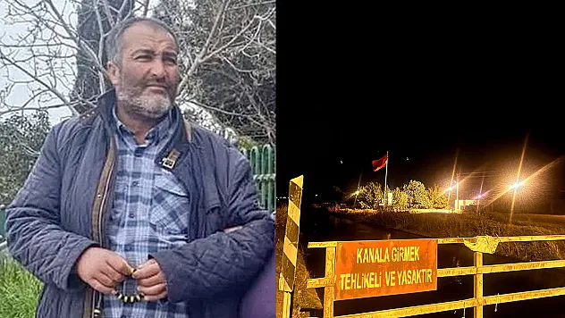 Sulama kanalına düşen motosiklet sürücüsü hayatını kaybetti