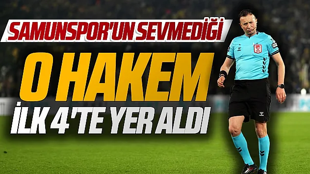 Süper Lig'de 4 hakem zirveyi paylaştı