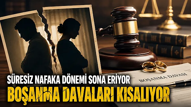 Süresiz nafaka dönemi sona eriyor