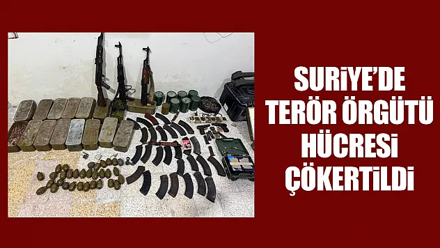 Suriye'de dev operasyon: Üst düzey isimlere suikast planı çökertildi