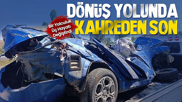 Takla Atan Otomobilde Acı Son: Genç Çift Yaşamını Yitirdi, 8 Aylık Bebek Ağır Yaralı