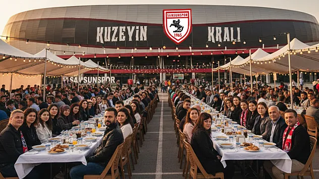 Taraftarın çağrısı yanıt buldu! Samsun'da iftar sofrası stadyuma kuruluyor