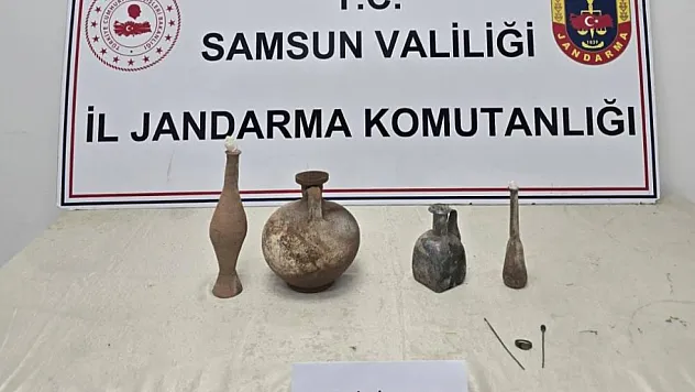 Tarihi eser operasyonunda 2 gözaltı