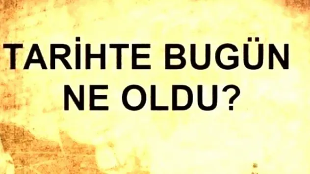 Tarihte bugün ne oldu? 4 Nisan tarihinde ne oldu?