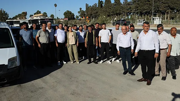 Tarım işçilerinden 'Yevmiye' eylemi