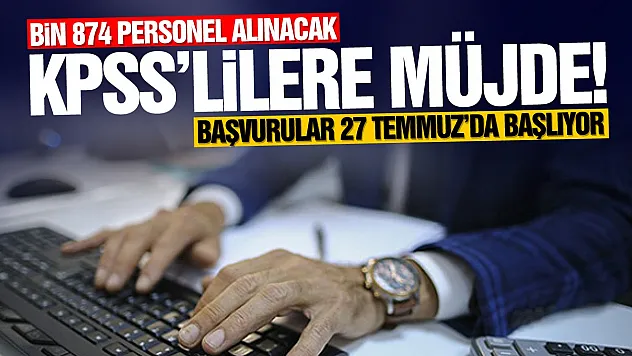 Tarım ve Orman Bakanlığı 1.874 sözleşmeli personel alacak