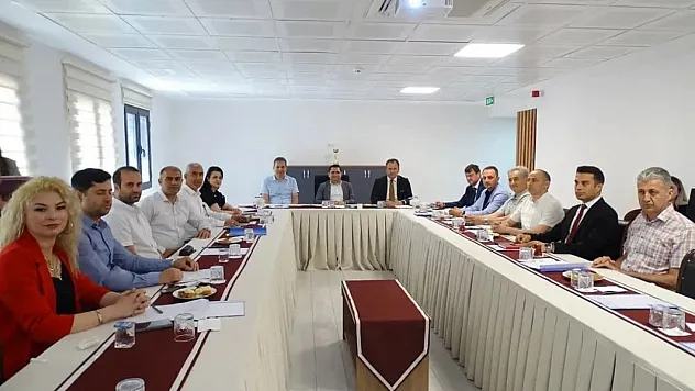 Taşra yürütme kurulu 1. toplantısı yapıldı