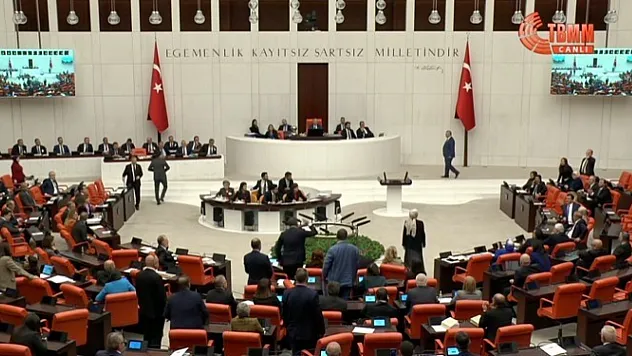 TBMM'de gergin anlar
