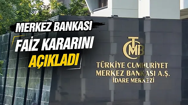 TCMB'den faiz kararı