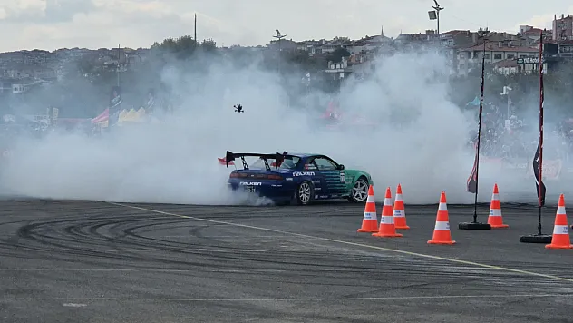 Tekirdağ'da drift heyecanı