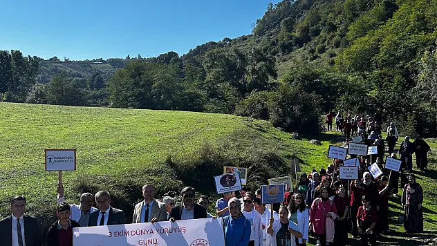 Tekkeköy'de Dünya Yürüyüş Günü etkinliği düzenlendi
