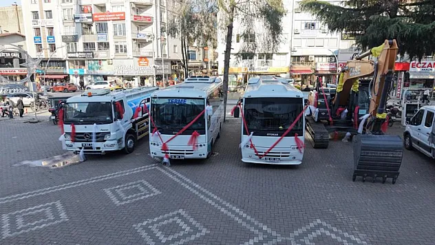 Terme Belediyesi Araç Filosunu Güçlendiriyor