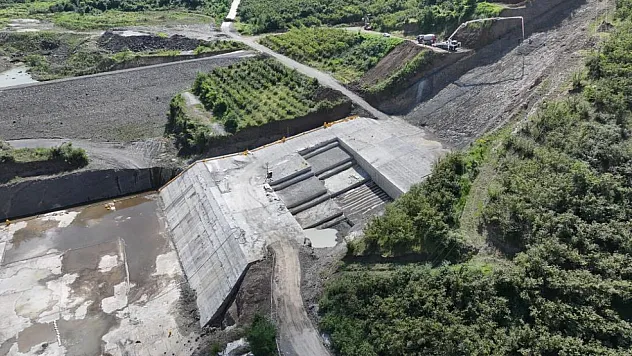 Terme'yi doğal bir afetten koruyacak projede sona doğru